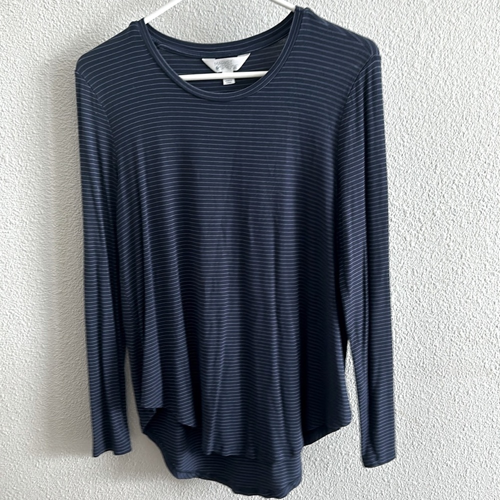Market & Spruce Navy Top